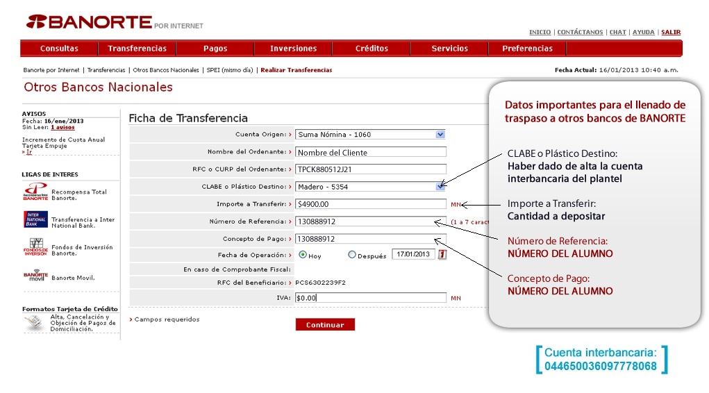 Manual de Transferencias Electrónicas – UMAD